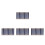 40Pcs Metal Flex Frame Navy Sewing Hinges for Handbag DIY Accessories 4