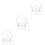 24Pcs Smooth Surface Pet DIY Snow Globes for Easy DIY Crafts 7