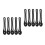 10Pcs Black Plastic Cardboard Scoring and Cutting Slitter Tool 5