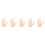 5Pcs Flexible Silicone Nail Practice Hands for Acrylic Nail Training 11