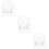 24Pcs Smooth Surface Pet DIY Snow Globes for Easy DIY Crafts 11