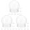 24Pcs Smooth Surface Pet DIY Snow Globes for Easy DIY Crafts 4