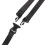 2Pcs Durable Polyester Black Ukulele Straps for Musical Instruments 11