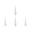 4Sets White Iron Wind Turbine High Efficiency Replacement 5