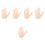 5Pcs Flexible Silicone Nail Practice Hands for Acrylic Nail Training 6