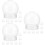 24Pcs Smooth Surface Pet DIY Snow Globes for Easy DIY Crafts 9