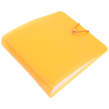 2Pièces Organiseur Cd Orange En PP, Protège-Disques Bouton Solide