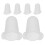 30Pcs Silicone Piping Tip Covers White for Baking Pastry Bag Tip Caps 1