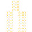 100Pcs Small Yellow Plastic Scratcher Tool for Ticket Scraping 8