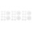 30Pcs White Plastic Weights for Pickled Vegetable Fermentation 7