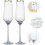 6Pcs Clear Glass Beverage Holders Multi-Use Wine and Cocktail Cups 8