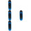 4Pcs Blue ABS Musical Kazoos for Starters and Adults Portable 9