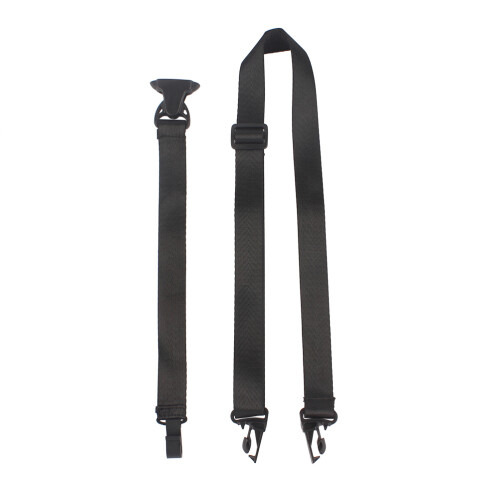 2Pcs Durable Polyester Black Ukulele Straps for Musical Instruments 2
