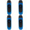 4Pcs Blue ABS Musical Kazoos for Starters and Adults Portable 7