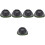 5Pcs Construction Hat Cover Sun Protecting Mesh Brim Neck Shade 5