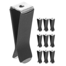 20Pcs Car Vent Clips Black Durable Manganese Steel Clip for Daily Use