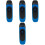 4Pcs Blue ABS Musical Kazoos for Starters and Adults Portable 5