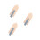 3Pcs Plastic Flat Finishing Trowels Easy Clean Wall Plastering Tools 8