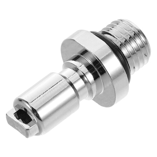 4Pcs Silver Air Cascade Adapter Quick Connect Industrial Diving Valve