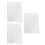 9Pcs Transparent PVC Protective Covers Clear Sleeves for Notebooks 1