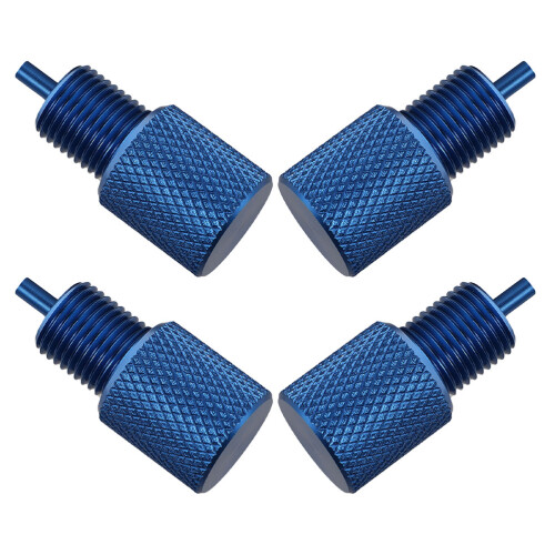 20Stk Auto Bremsventil Bleeder Aluminium Blau 1
