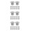 36Pcs Plastic Slide Screw Caps Grey Child-Safe Fixing Covers 5