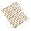 30Pcs Multi-Color Bamboo Folding Fan Frames DIY Paintable Hand Fan Kit 1