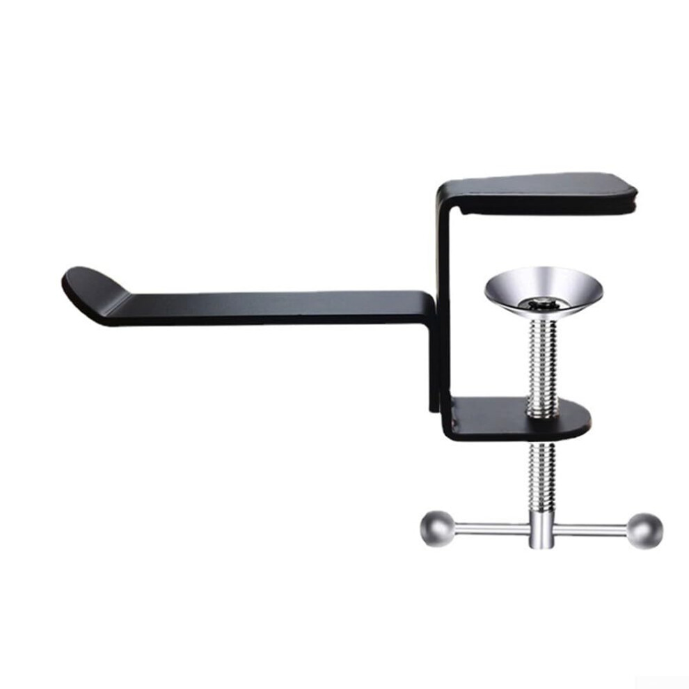 Metal Headphone Stand With Desk Clamp, Heavyduty Cshape Holder With Scratchproof Silicone Pads 9365369681996