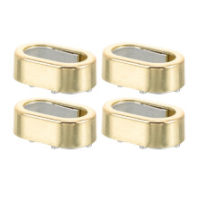 20Pcs Heavy Duty Zinc Alloy Closet Rod Support Bracket Golden Finish