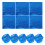 200Pcs Blue Aluminum Foil Candy Wrappers Chocolate Packaging 1