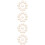 40Pcs Khaki Braided Plastic Rings for DIY Hat Inner Support 8