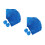 200Pcs Blue Aluminum Foil Candy Wrappers Chocolate Packaging 4