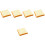 5Pcs Creative PU Toast Models Multi-Colored Artificial Bread Display 5