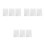 9Pcs Transparent PVC Protective Covers Clear Sleeves for Notebooks 7