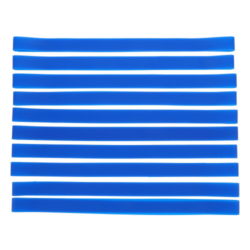 30Pcs Dark Blue Elastic Silicone Towel Fixing Bands for Beach Chairs