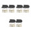 6Sets Universal Motorcycle Tail Box Support Plate Black PP Heavy Duty 5