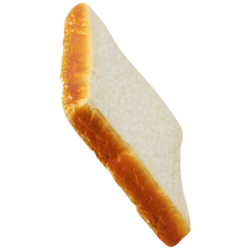 5Pcs Creative PU Toast Models Multi-Colored Artificial Bread Display 1