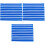30Pcs Dark Blue Elastic Silicone Towel Fixing Bands for Beach Chairs 3