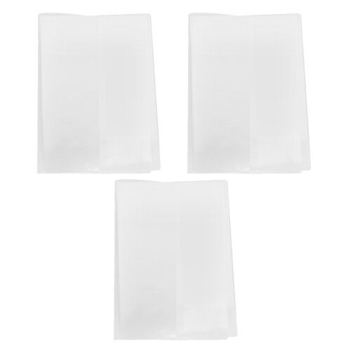9Pcs Transparent PVC Protective Covers Clear Sleeves for Notebooks 1