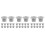 36Pcs Plastic Slide Screw Caps Grey Child-Safe Fixing Covers 9