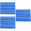 30Pcs Dark Blue Elastic Silicone Towel Fixing Bands for Beach Chairs 7