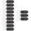 12Pcs Student-Friendly Mute Electronic Keychain Pocket Watches 9