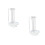 2Sets Stainless Steel and Ceramic Kitchen Skewer Stand Silver Bbq Rack 5