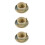 3Sets Ceramic Espresso Coffee Cup and Saucer Set Vintage Multi-Use 10