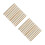 30Pcs Multi-Color Bamboo Folding Fan Frames DIY Paintable Hand Fan Kit 7