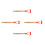 4Pcs Wood Garden Fork Handles - Nonslip Grip Replacement for 4
