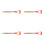 4Pcs Wood Garden Fork Handles - Nonslip Grip Replacement for 10