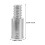 12Pcs Silver Metal Threaded Tips for Broom and Mop Poles Iron Fitting 3
