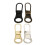 8Pcs Assorted Color Metal Zipper Pull Tabs for Backpacks and Clothing 2