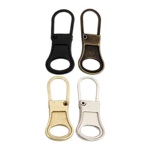 8Pcs Assorted Color Metal Zipper Pull Tabs for Backpacks and Clothing 1